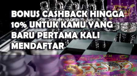 bonus cashback slot online